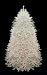 7.5' Pre-Lit Shimmering White Iridescent Christmas Tree - Multi Lights
