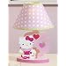 Bedtime Originals Hello Kitty and Puppy Lamp with Shade - Pink