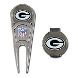 Green Bay Packers Hat Clip and Divot Tool Combo