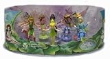 Disney Fairies Figurine Set of 8 with Tinkerbell