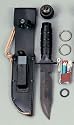 Black Survival Kit Knife *
