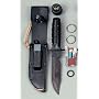 Black Survival Kit Knife *
