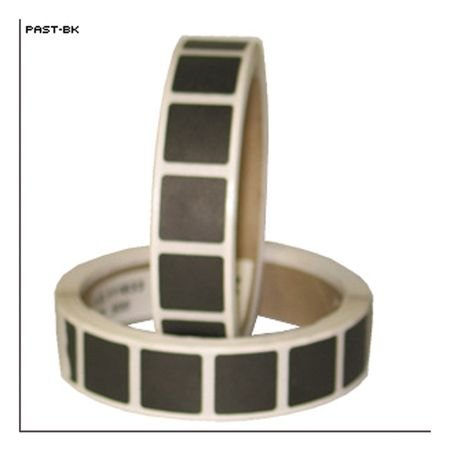 Law Enforcement Targets Self-Adhesive Target Pasters 3/4 Inch Square Black 500 Per