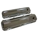 1968-97 Ford Big Block 429-460 Steel Valve Covers - Chrome by CFR Performance