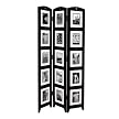 Triple-Panel Photo Screen - Black
