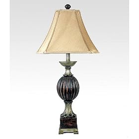 Regency Table Lamp with SIlk Shade by SmartBargains