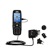 International Wall / AC Charger for the Samsung Helio Drift SPH-503 - Gomadic Brand w/ TipExchange Technology