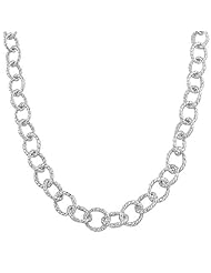 Sterling Silver 7-mm Solid Filo Link Chain