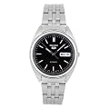 Seiko Men's SNXA13K Stainless-Steel Analog with Black Dial Watch