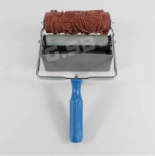 New Butterfly Pattern Liquid Wallpaper Paint Roller GR-42(1 Paint pattern roller w/ paint feed machine)