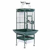 Prevue Pet Products Wrought Iron Select Bird Cage Black Hammertone 3151BLK