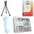 HQRP Replacement Battery for Canon PowerShot SD870 IS / SD 870 / SD870IS (Black), PowerShot SD880 IS Digital Photo Camera plus HQRP Screen Protector & Mini Tripod