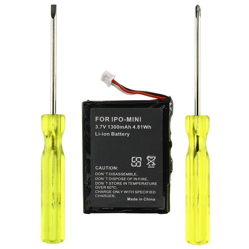 Hi-Capacity 800mAh/3.7V iPod battery replacement kits for iPod Mini EC003, EC007, EC007-5