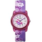Timex 7B011 Kid's Round Analog Watch with Elastic Stretch Band Strap