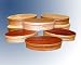 Shaker Presentation Box with Cherry Bands and Flame Maple Top, Size 2