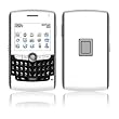 Solid State White Design Protective Skin Decal Sticker for Blackberry 8800/ 8820/ 8830/ World Cell Phones
