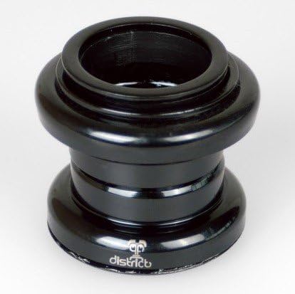 District Threadless Semi-Sealed Headset Tight Fit BLACK