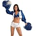Hot Sexy Halloween Dallas Cowboys Cheerleader Costume M Womens US Medium (Dress 10-12)
