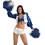 Sexy Womens Adult Costumes Dallas Cowboys Cheerleader Football Super Bowl Costume Theme Party Outfit