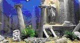 22h Roman Ruin & Blue Double Background 50ft