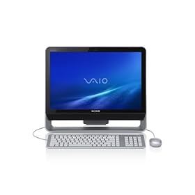 Sony VAIO VGC-JS270J/Q 20.1-Inch All-in-One Desktop PC (2.8 GHz Intel Pentium Dual-Core E7400 Processor, 4 GB RAM, 500 GB Hard Drive, Blu-ray Drive, Vista Premium) Glossy Black