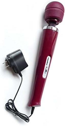 Great for Valentine's Day - New 7 Speed Cordless Massager Hand-held Full Body Massage Wand + Includes a Free Jo All in One Massage Glide 1oz