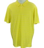 Calvin Klein Men's Short Sleeve Two Button Horizontal Sripe Polo