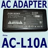 HQRP AC Power Adapter AC-L10 , AC-L10A , AC-L10B , AC-L10C replacement for Sony Handycam CDD-TR / CDD-TRV / DCR-TRV / DCR-DVD Series Camcorders