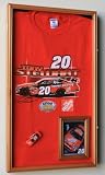 Nascar T-shirt Display Case Cabinet