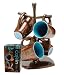 Café 4-pc. Mug Set with Mug Tree - Blue