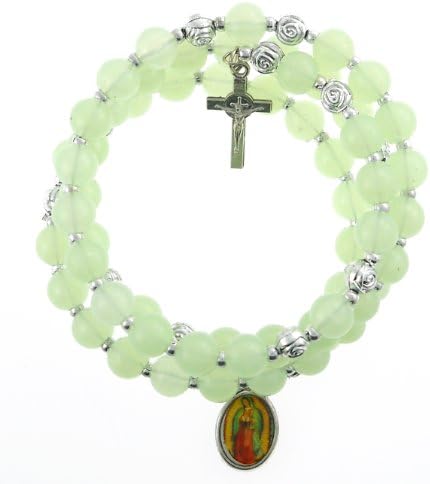 Glow in the Dark Memory Wrap Rosary Bracelet
