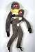 Plush Keisha and Runako Hanging Mandrill with Baby 17