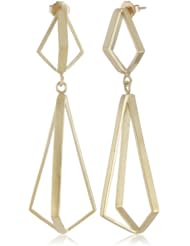 Dean Davidson "Classic Glamour" Diamond Frame Drop Earrings