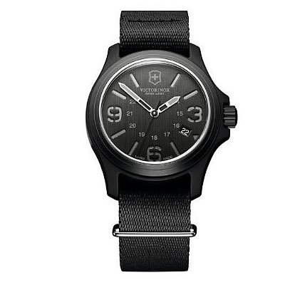 Victorinox Swiss Army Mens 241517 Original Black Dial and Strap Watch Watch Victorinox Swiss Army Mens 241517 Original Black Dial and Strap Watch Watch