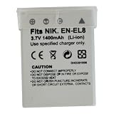 Battery for Nikon Enel8 En-el8 Coolpix P1 P2 S1 S2