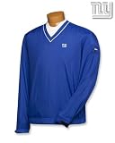 New York Giants CB Weathertec Newcastle V-Neck Pullover Golf Jacket