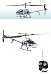 Electric RC Helicopter Hawk 252 RTF