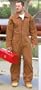 Guide Gear Flannel - lined Coveralls Duck Brown