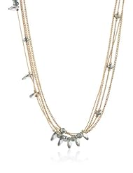 Kenneth Cole New York "Woven" Faceted Bead Long Necklace, 41"
