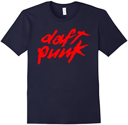 Men's Daft Punk t-shirt Medium Navy