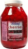 Roland Cherries-Maraschino with Stems, 128-Ounce (8-Pounds) Jug