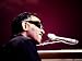 Ray Charles on the Johnny Cash Special, 1979 Photographic Poster Print, 16x12