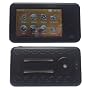 Black Soft Silicone Skin Case For Creative Lab Zen X-fi 2 2nd Generation Series ,8GB / 16GB /32GB + Screen Protector +Black Belt Clip + Adjustable Armband + Lanyard