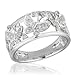 Diamond Butterfly Ring 1/6ctw - Size 8