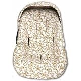 Pink Latte Toddler Car Seat Cover