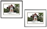 Michigan State University: Alumni Chapel Undergrad Framed Collegiate Campus Lithograph