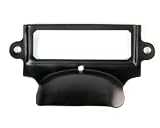 Black Label Holder with Pull