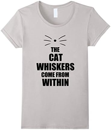 Women's Dan and Phil Cat Whiskers T Shirt | Dan and Phil Shirt Small Silver