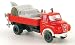 MAN 9.168 HAK wagon for equipment Bau, fire brigade, Model Car, Ready-made, Preiser 1:87