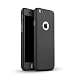 IPAKY IPAKYUIO09895 360 Degree Protective Slim Fit Case Cover With Tempered Glass Screen Protector for iPhone 6 & 6S - BLACK RS.259.00